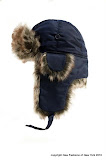 Heavy duty nylon water proof trooper hats 6007 navy