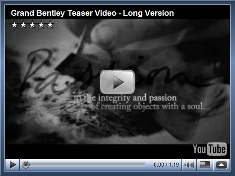 Video/Teaser do “New Grand Bentley”