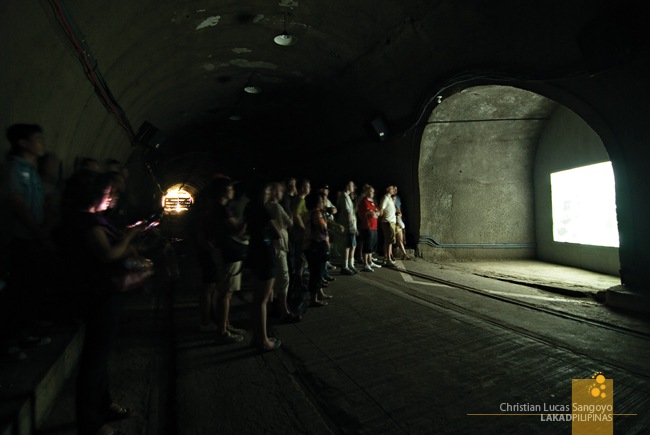 Lights Are Dimmed During Presentations at Corregidor's Malinta Tunnel