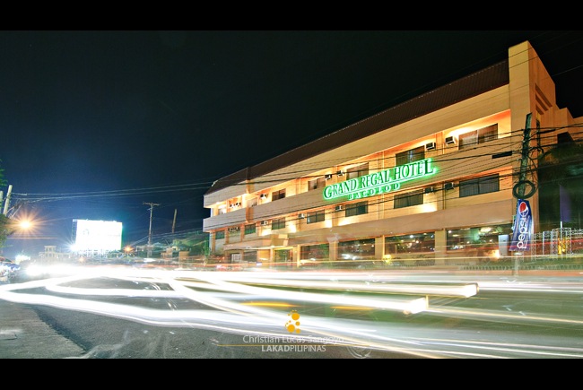 Bacolod's Grand Regal Hotel at Night