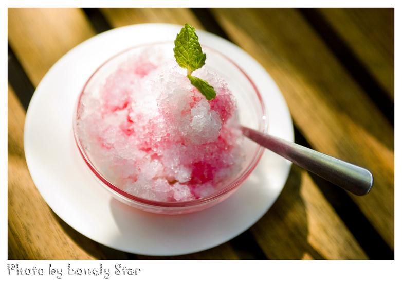 รูปภาพ น้ำแข็งใส ขนมหวาน คลายร้อน