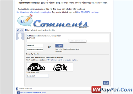 Thêm khung Facebook Comments vào Blogger Một Cách Đơn Giản Thêm khung Facebook Comments vào Blogger Một Cách Đơn Giản