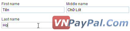 Đặt Tên Thế Nào Cho Đúng Khi Đăng Kí Tài Khoản PayPal? Đặt Tên Thế Nào Cho Đúng Khi Đăng Kí Tài Khoản PayPal?