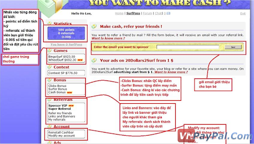 Kiếm Points Cực Nhanh Với 20Dollars2Surf - Tăng Thu Nhập Kiếm Points Cực Nhanh Với 20Dollars2Surf - Tăng Thu Nhập