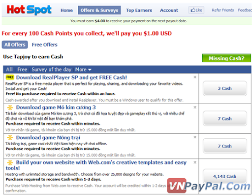 Kiếm Tiền Facebook Tương Tự EasyCash Kiếm Tiền Facebook Tương Tự EasyCash