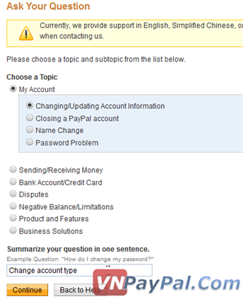 Đổi Loại Account PayPal Giữa Personal/Premier/Business Đổi Loại Account PayPal Giữa Personal/Premier/Business