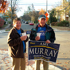 Click to Expand Amy Murray's mom and dad in from Minnesota to help with the campaign.