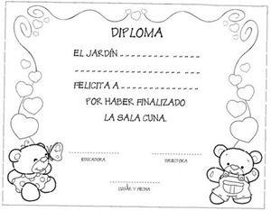 formato de diplomas para llenar