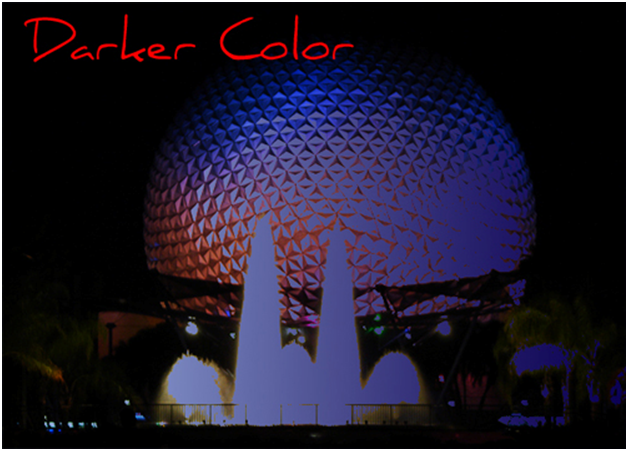 Darker Color Blending Mode Dark Photo