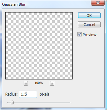 Gaussian Blur Settings