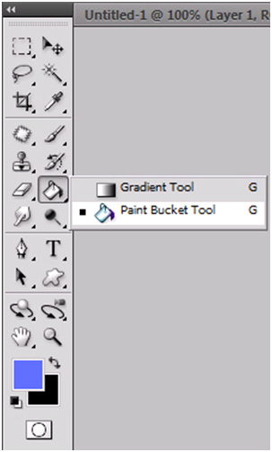 Photoshop Education: Gradient And Paint Bucket Tools