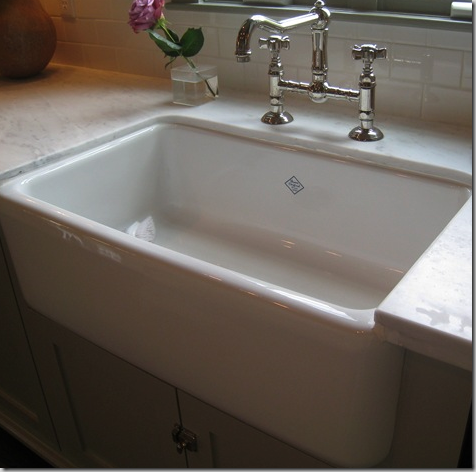 The original Shaw farm sink with the cute emblem. This brand is my ...
