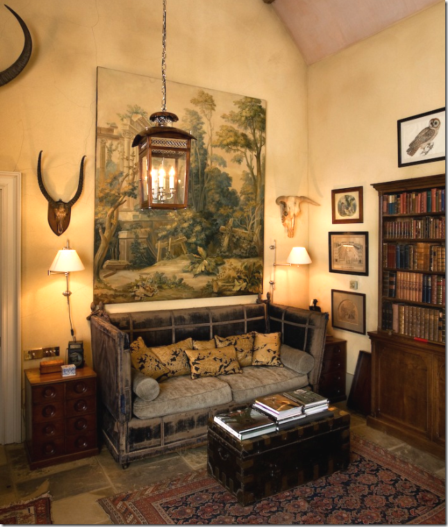 English Country Decorating Style Next To The Knole Sofa Is The Door That Leads To The Kitchen The English Country Decorating Style Next To The Knole Sofa Is The Door That Leads To The Kitchen The