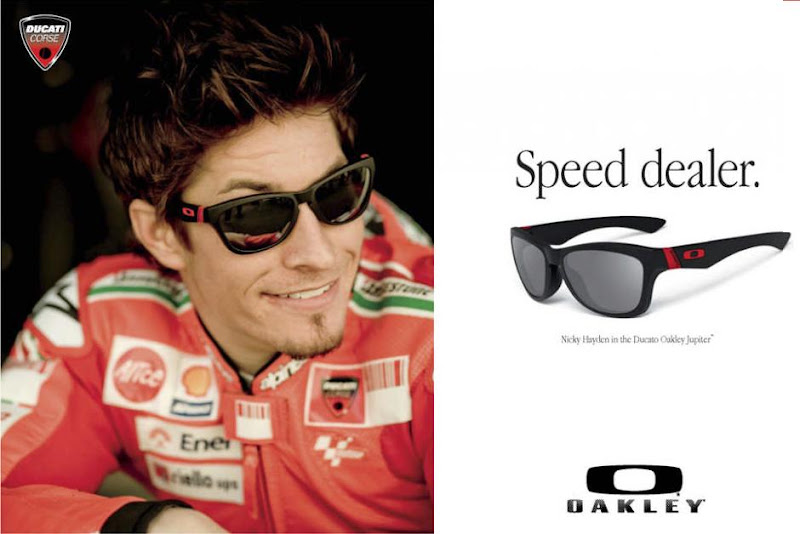 Oakley: eyewear for MotoGP