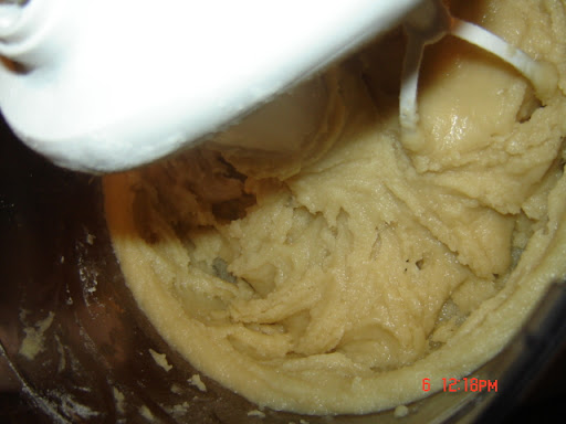 خليط الدقيق والزبدة