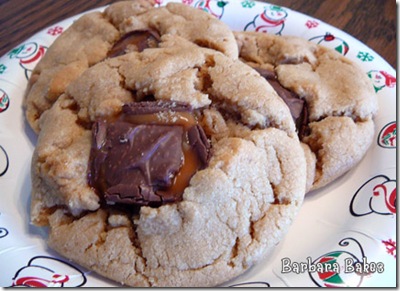 Cherie’s Snickers Peanut Butter Cookies