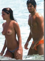Belen Rodriguez Topless 1