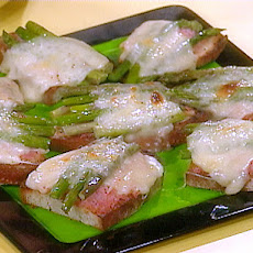 Elsa's Ham and Asparagus Toasts
