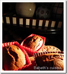 petits gateaux à la crème de marrons