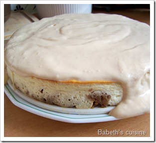 cheese cake specullos vanille à la sauce speculoos entier