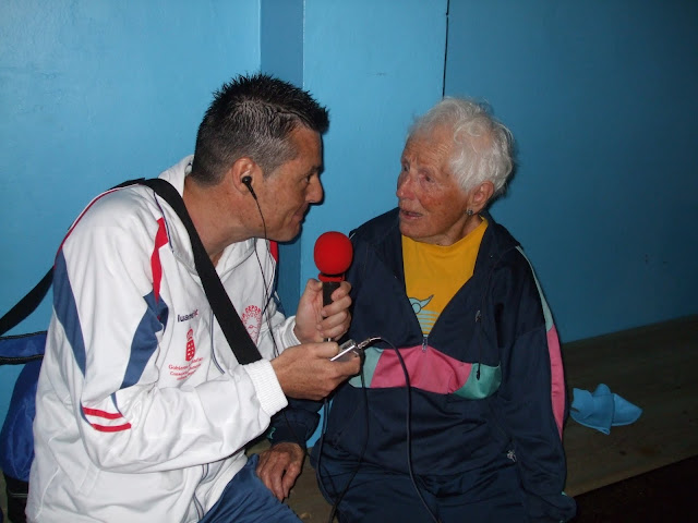 Bernarda en El Acuómetro
