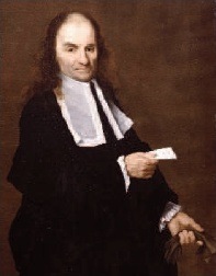 Portrait d'un prêtre réalisé vers 1690 par un peintre de Bergame.