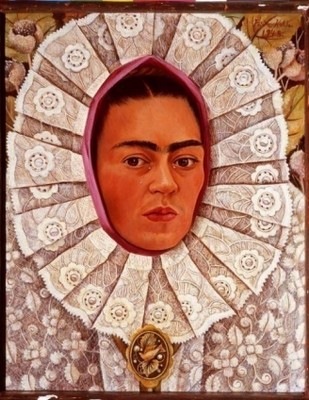 Frida Kahlo, Self-Portrait with Medallion, 1948