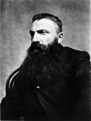 Photographie de Claude Monet par Adolphe Braun Photographie de Claude Monet par Adolphe Braun