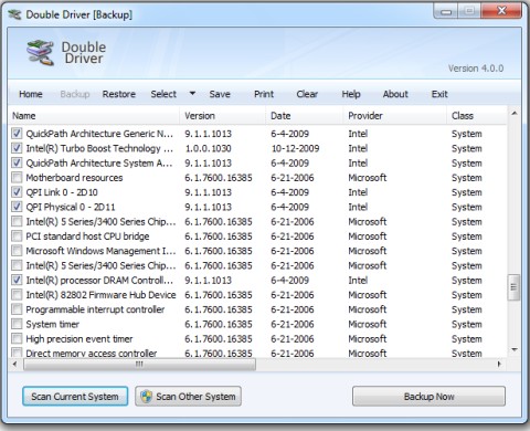 Double Driver Hacer copia de seguridad de los drivers