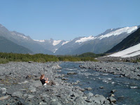 Creek at Byron Glacier