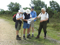 Chris (left) & Michael (right) on The 2008 Founders Walk.