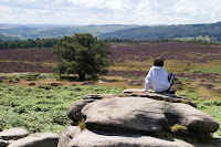 View across the moor near Bakewell.