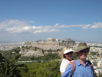 Chris & Malle Hague, Co-Founder & Walk Designer on the trail.