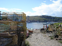 Lobster traps.