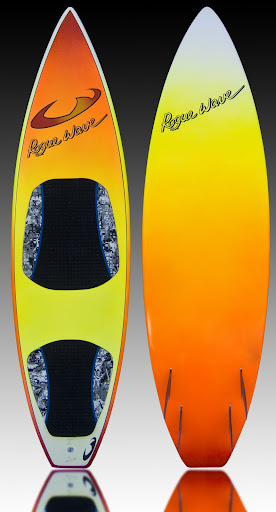 Ron's surfboard 5'8