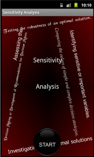 Sensitivity Analysis