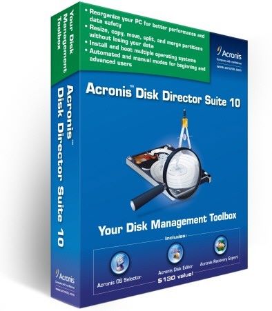 Acronis Disk Director Suite 10