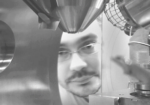 Looking trough a safety cam of a SEM in Copenhagen