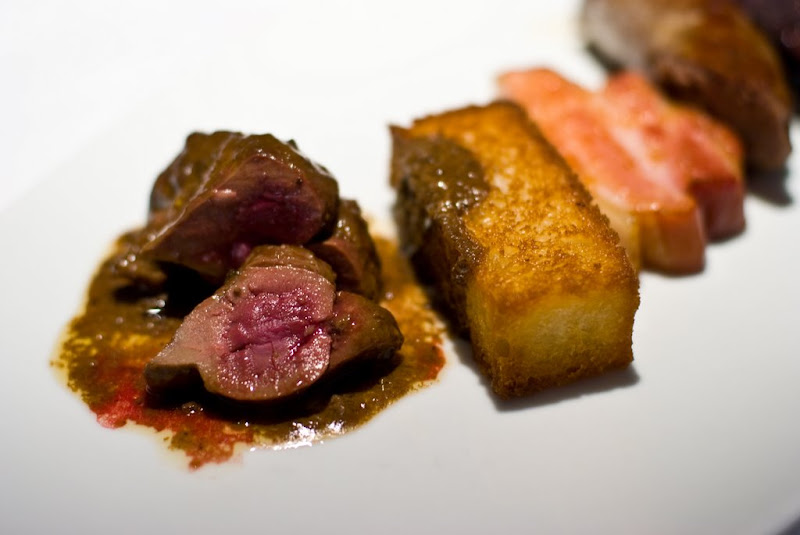 Devilled kidneys & duck fat-fried bread
