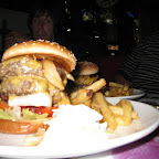 The “Boss Burger” was not good at all.