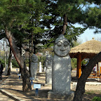 South Koreans love statues.