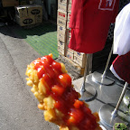 Koreans love corn dogs with french fries in the batter.