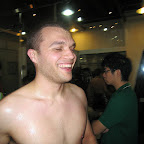 I didn't really get knocked silly, but I look like it in this picture.