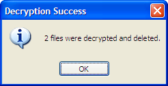 Decryption Success