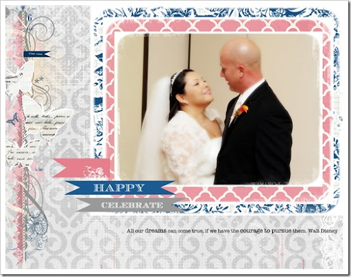  digital layout in celebration of my hubby 39s 40th birthday this week