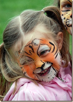 tiger face paint