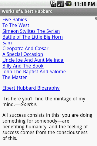 【免費書籍App】Works of Elbert Hubbard-APP點子