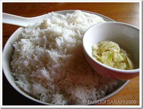 sinangag ingredients© BUSOG! SARAP! 2009