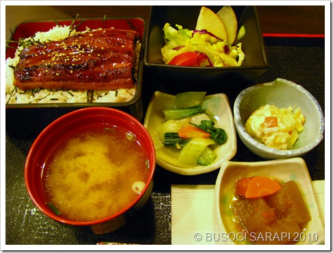 SAKURAYA'S EEL BENTO© BUSOG! SARAP! 2010 SAKURAYA'S EEL BENTO© BUSOG! SARAP! 2010