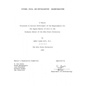 Witches Wicca And Revitalization Reconsiderations Cover